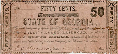 $0.50 G-1497 Wills Valley RR